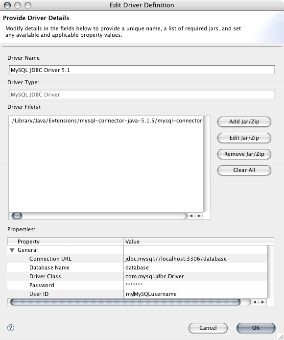 DTP Driver Profile Details