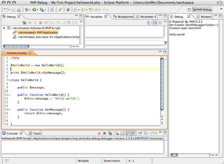 Eclipse Community Forums: PHP Development Tools (PDT) » Generate Methods in PHP class